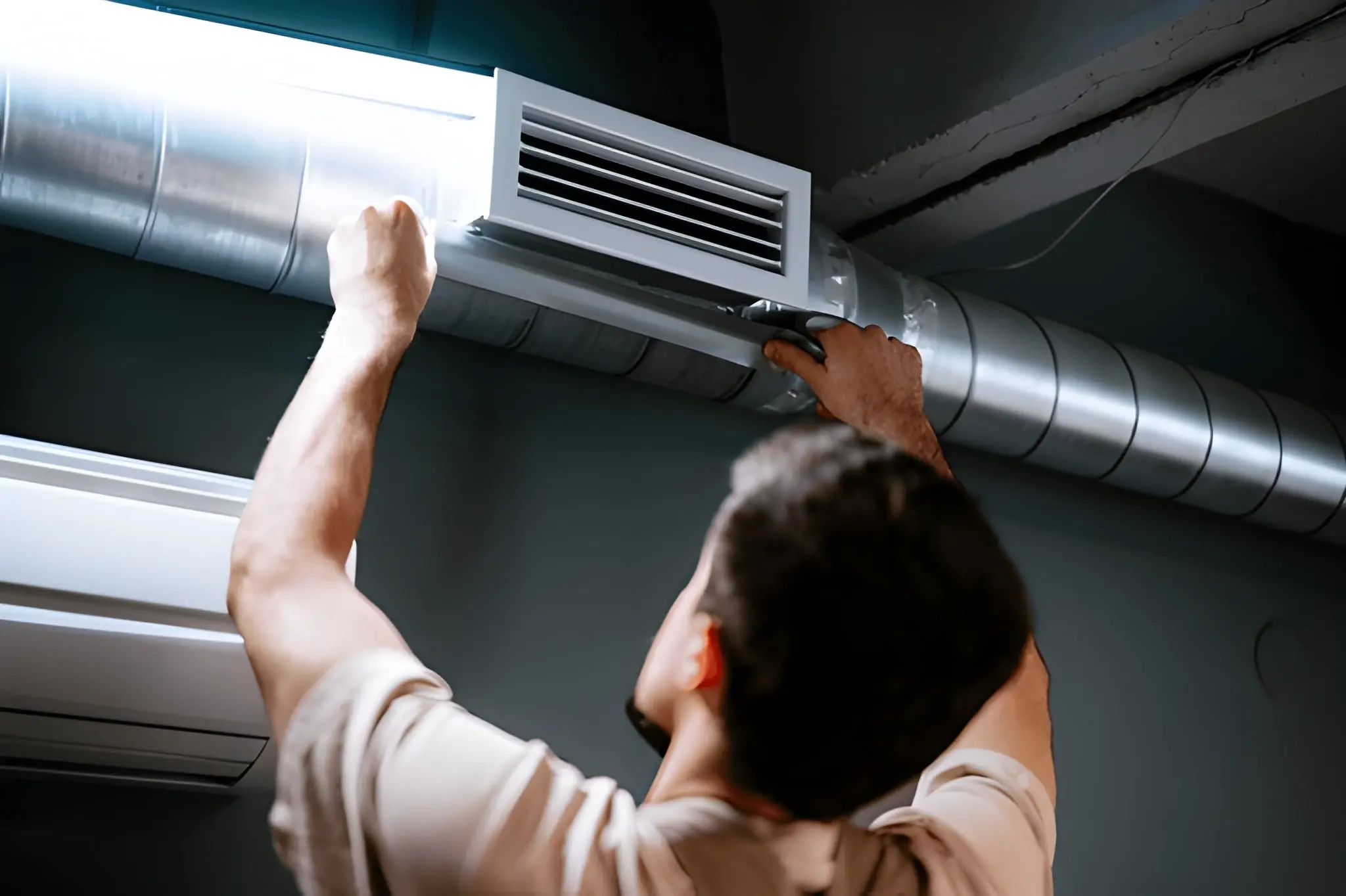 Air Duct Cleaning in Naples Park by AC Genius removing dust and allergens from residential HVAC system